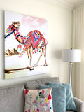 Carmen the Camel Stretched Canvas