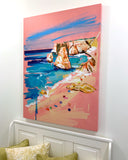 Mediterranean Summer Stretched Canvas