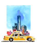 New York, I Love You Stretched Canvas