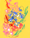 Yellow Bouquet Print