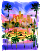 City Of Dreams (Los Angeles) Print