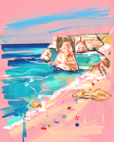 Mediterranean Summer Print
