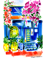 Memories of Jardin Majorelle Print