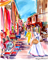 The Marrakech Medina Print